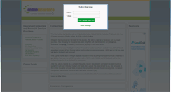 Desktop Screenshot of insurance.onlineshopping.co.za